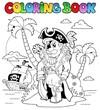 Coloring book with pirate theme 9 Coloring book with pirate theme 9