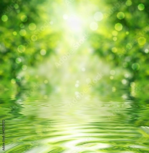 Photo: Abstract Bamboo Forest. Abstract Bamboo Forest.