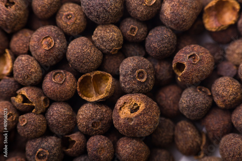 Photo: Closeup of pimento spices Closeup of pimento spices
