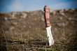 Knife in the ground