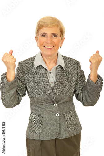 Photo: Successful senior business woman Successful senior business woman