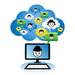 Vektor: Social Network Social Network