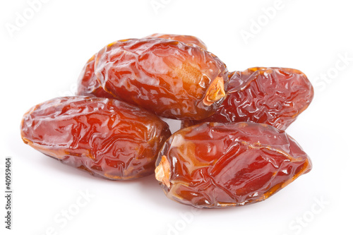 Photo: Date fruit isolated on white background. Date fruit isolated on white background.
