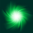 Green Twirl Background. EPS 8