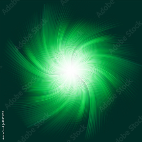 Vektor: Green Twirl Background. EPS 8 Green Twirl Background. EPS 8