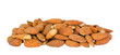 Roasted almonds isolated Roasted almonds isolated