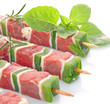 Brochettes crues