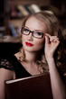 Woman in glasses Woman in glasses