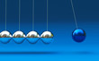 Kugelspiel blau