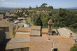 Tiled rooftops in a Tuscan hill town