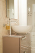 canvas print picture - Modern shower, interior bathroom