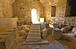 Castle of Lindos at Rhodes island in Greece.