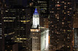 Wrigley Building in Chicago at night