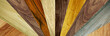 different wood grains