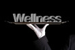 Illustration: wellness on black wellness on black