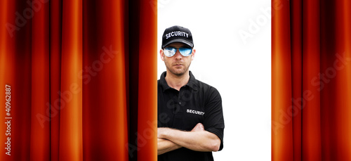Photo: stage security guard stage security guard
