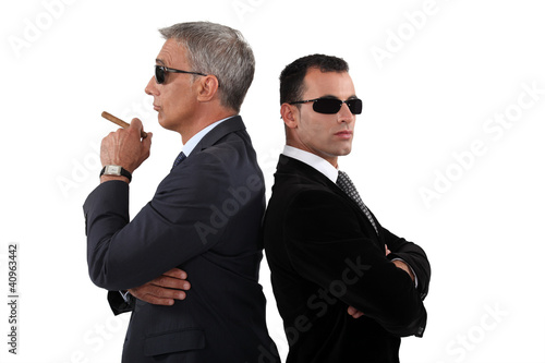 Photo: Cocky men in smart suit Cocky men in smart suit