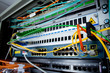 Patch panel, router and switch