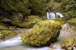 Kleiner Wasserfall im Allgäu