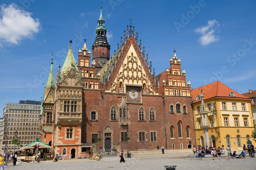Photo: Rathaus - Breslau - Polen Rathaus - Breslau - Polen