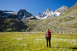 Wandern in den Bergen