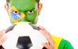 Brazilian football fan