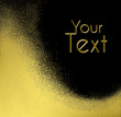 Black and Gold Background
