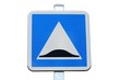 Panneau de signalisation ' ralentisseur '