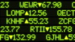 Fictional Stock Market Ticker