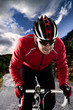 Cyclist on the road