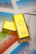 Financial indicators,Chart, Gold bar