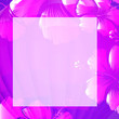 carte invitation cadre photo lettre fleur