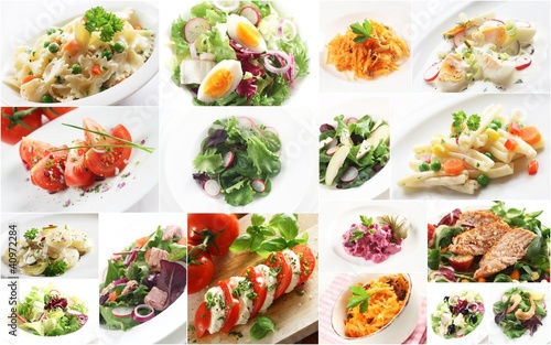 Foto: Collage - Salads Collage - Salads