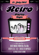 Retro Partyflyer TV