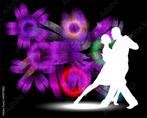 Vektor: Tango con scenografia Tango con scenografia