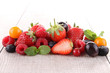 canvas print picture - mixed fruit