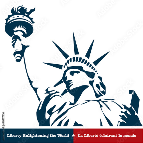 Vector: Statue of Liberty. USA Statue of Liberty. USA