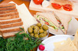Vegetarian sandwiches