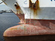Auflieger im Hafen