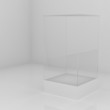 empty showcase