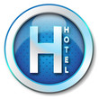 Illustration: Hotel icon Hotel icon