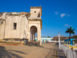 View of the church and town of Trinidad in Cuba