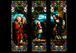 vitrail église Lectoure Gers vitrail église Lectoure Gers