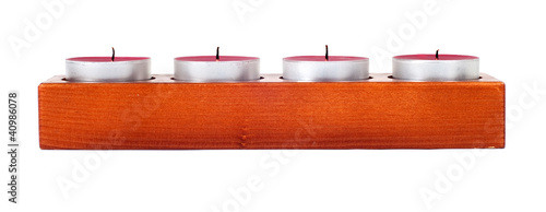 Photo: Four candles Four candles