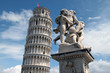 Torre di Pisa e fontana dei putti (2) Torre di Pisa e fontana dei putti (2)