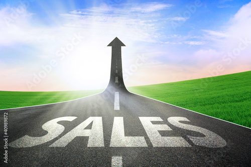 Illustration: The growth of sales The growth of sales