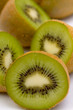 Kiwi Fruit on White Kiwi Fruit on White