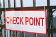 Checkpoint Sign