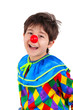 Photo: Little boy with clown costume Little boy with clown costume