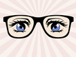 Lunettes manga rayons